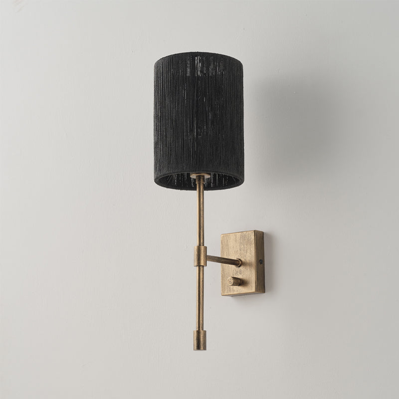 Eirikuvyo Modern Minimalist Metal Fabric Wall Lamp - Neutralighting