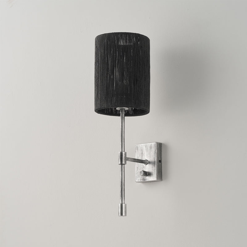 Eirikuvyo Modern Minimalist Metal Fabric Wall Lamp - Neutralighting