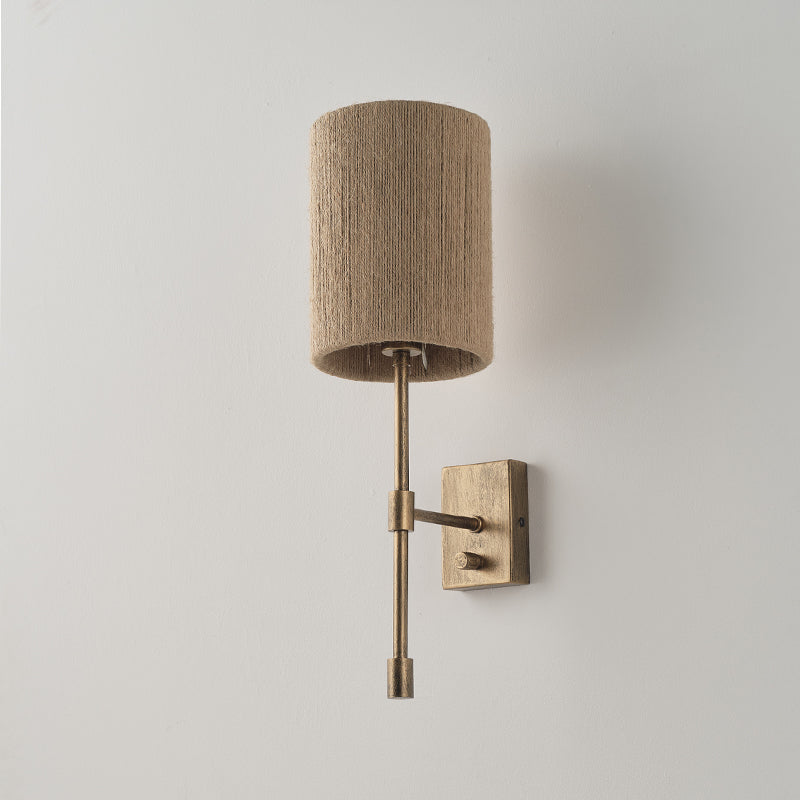 Eirikuvyo Modern Minimalist Metal Fabric Wall Lamp - Neutralighting