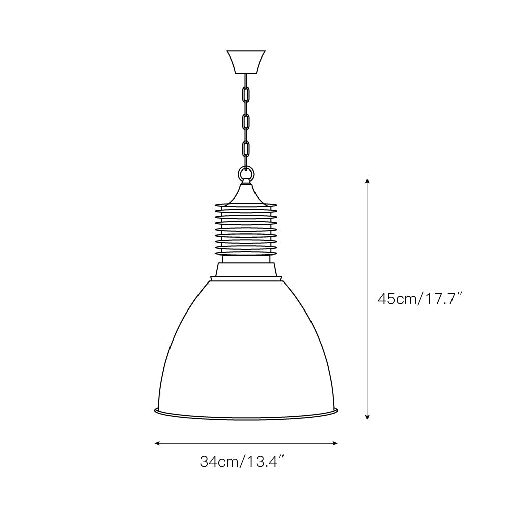 Kvennuvys Modern Minimalist Metal Pendant Lamp - Neutralighting
