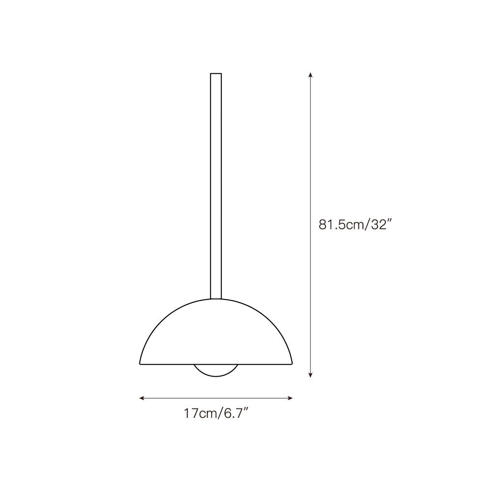 Aurelia Modern Minimalist Elegance Brass Metal Glass Pendant Lamp - Neutralighting