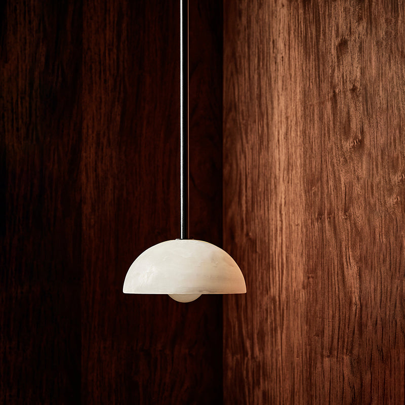 Aurelia Modern Minimalist Elegance Brass Metal Glass Pendant Lamp - Neutralighting