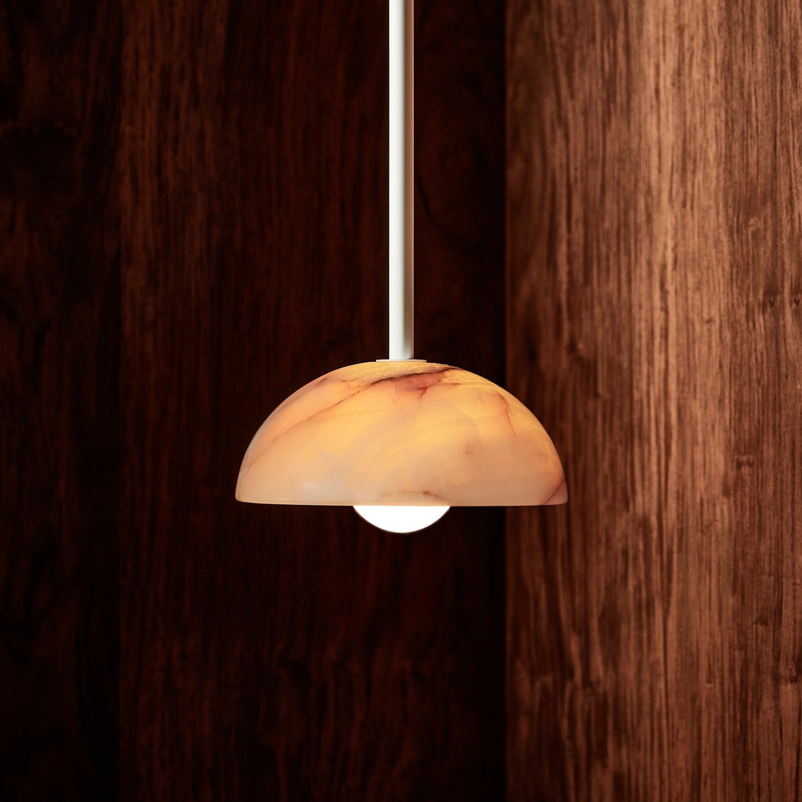 Aurelia Modern Minimalist Elegance Brass Metal Glass Pendant Lamp - Neutralighting