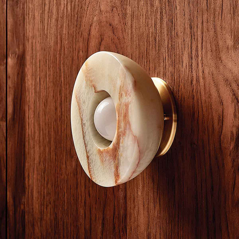 Ildvuvyo Modern Minimalist Jade Sconce Wall Lamp - Neutralighting