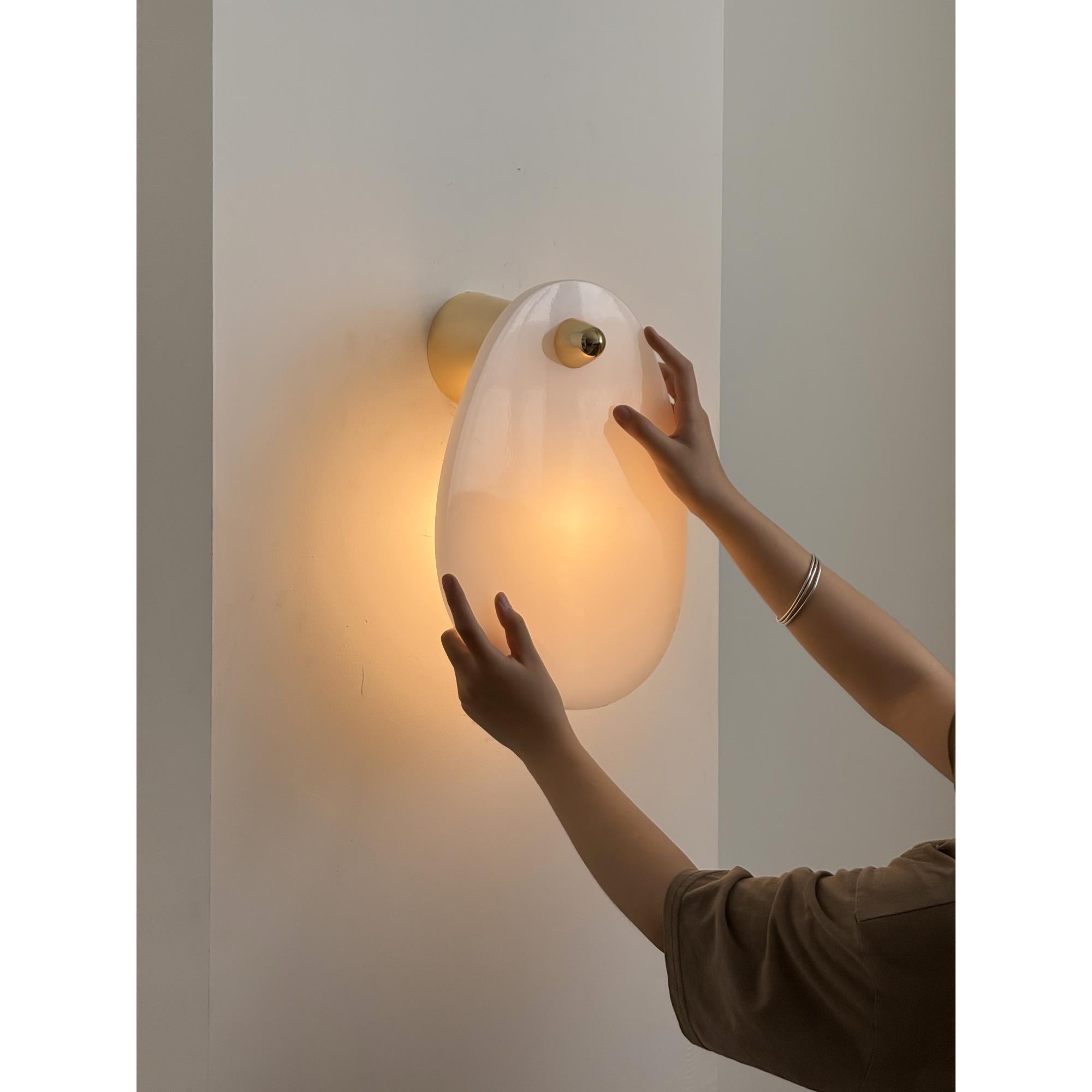 Norduvys Modern Luxurious Metal Marble Wall Lamp - Neutralighting