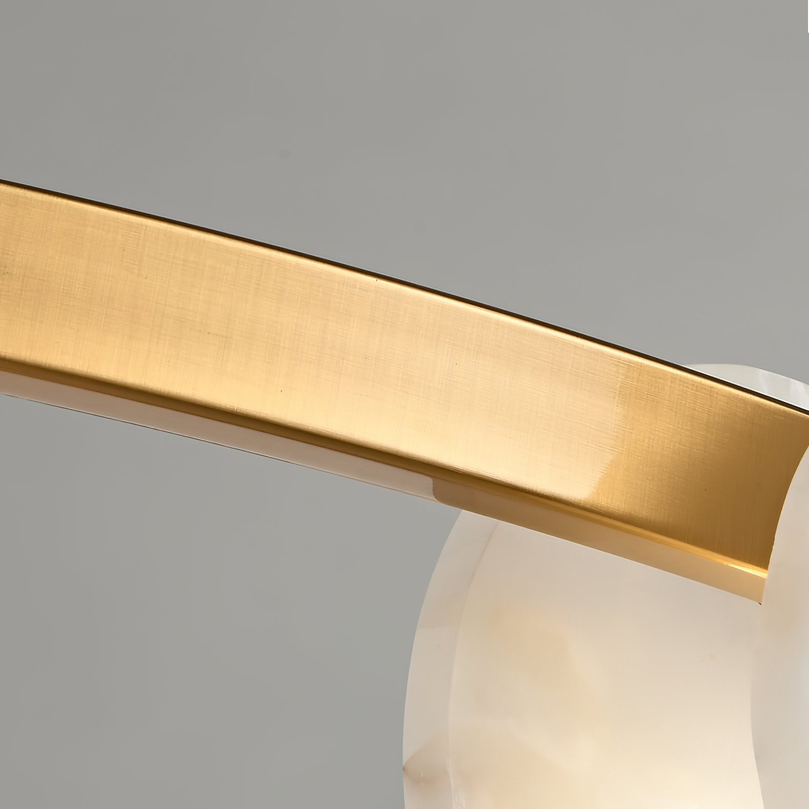 Ostruvys Postmodern Luxury Brass Alabaster Chandelier - Neutralighting