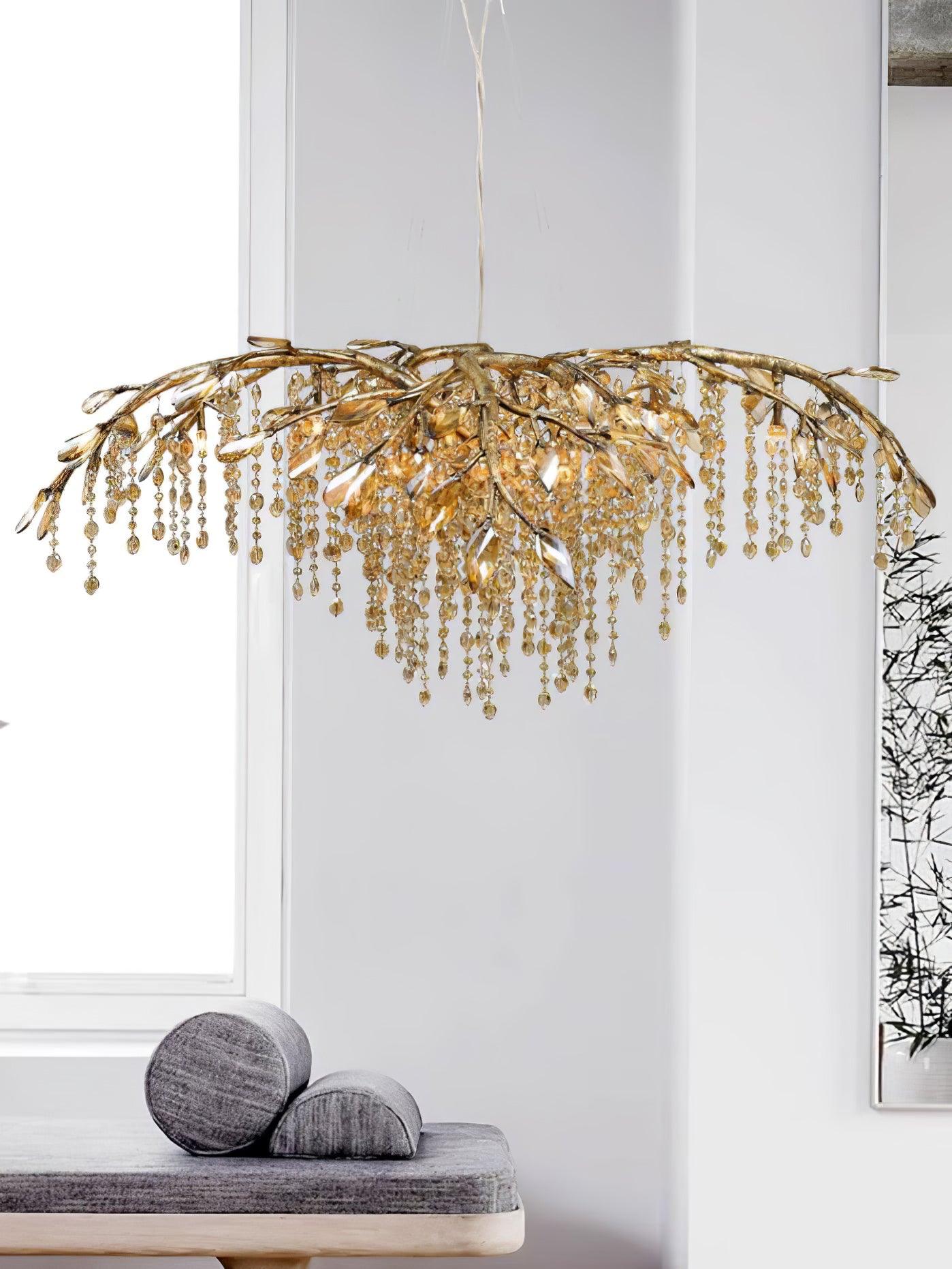 Ucaryra Postmodern Luxury Twilight Crystal Chandelier - Blowlighting