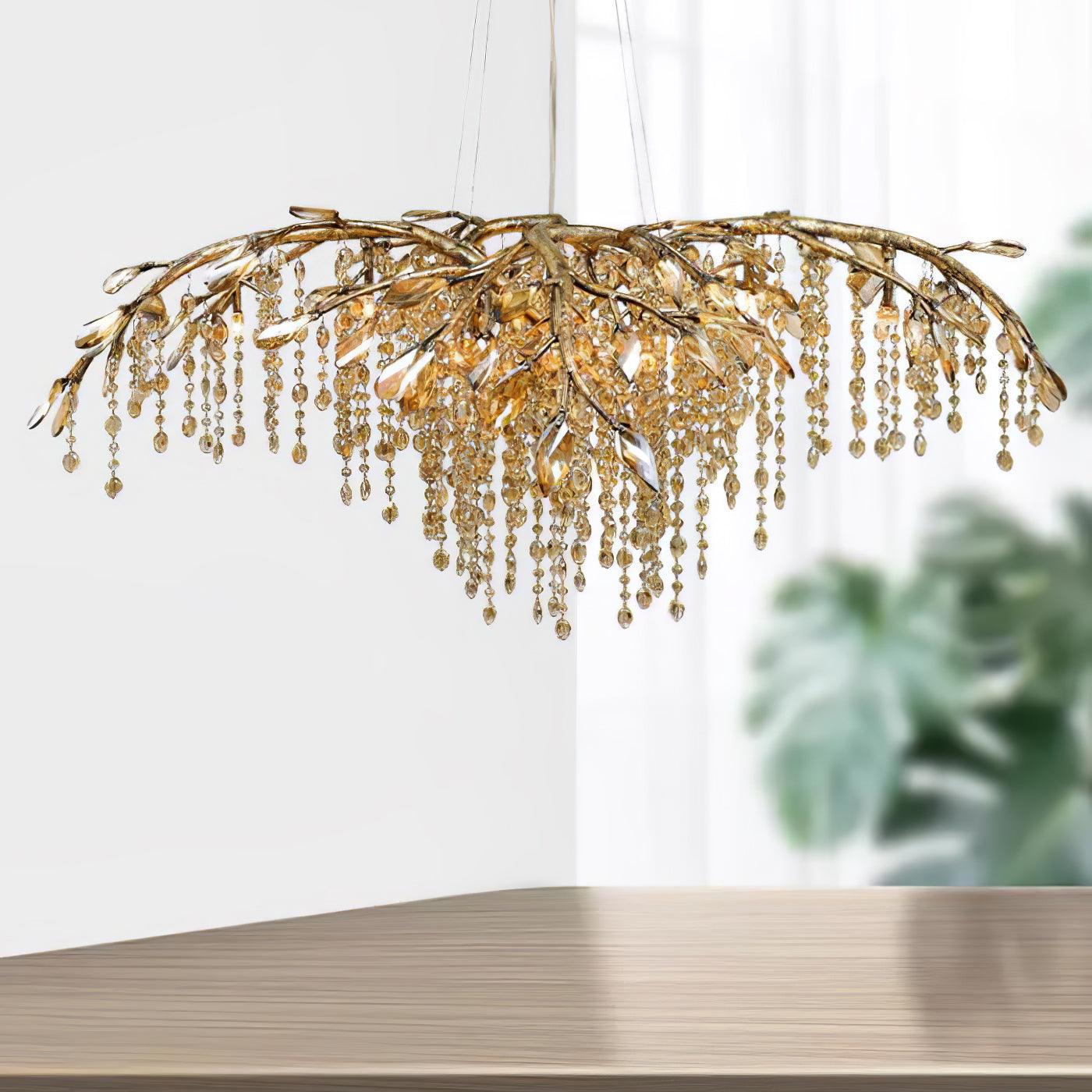 Ucaryra Postmodern Luxury Twilight Crystal Chandelier - Blowlighting