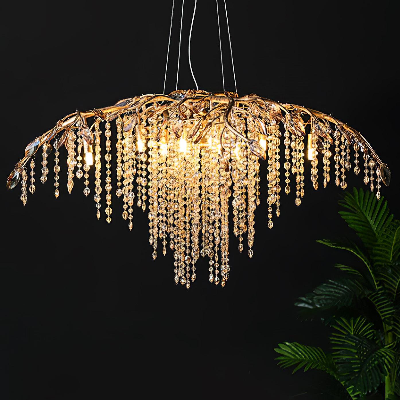 Ucaryra Postmodern Luxury Twilight Crystal Chandelier - Blowlighting