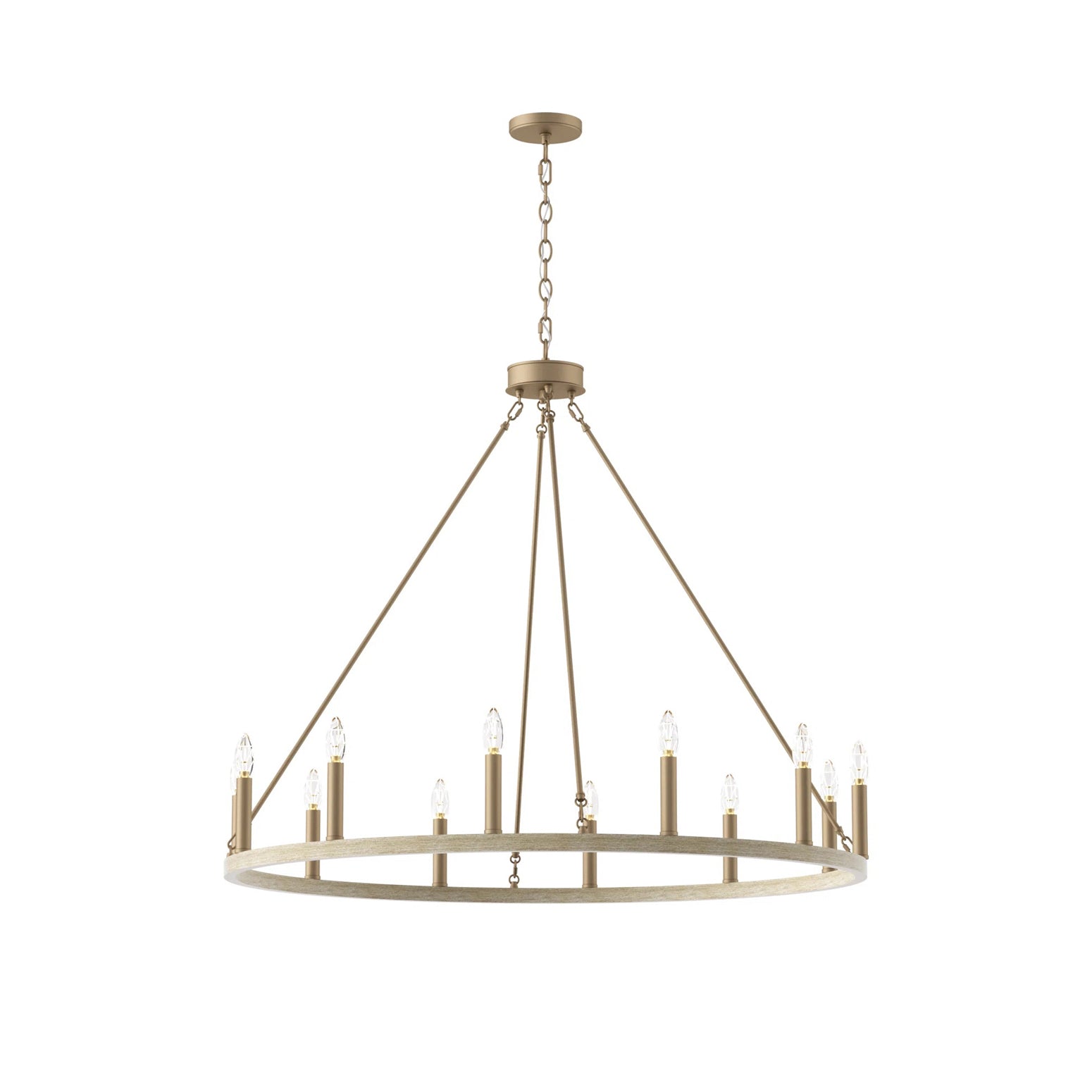 Mjolkuvyo Modern Minimalist Metal Chandelier - Neutralighting