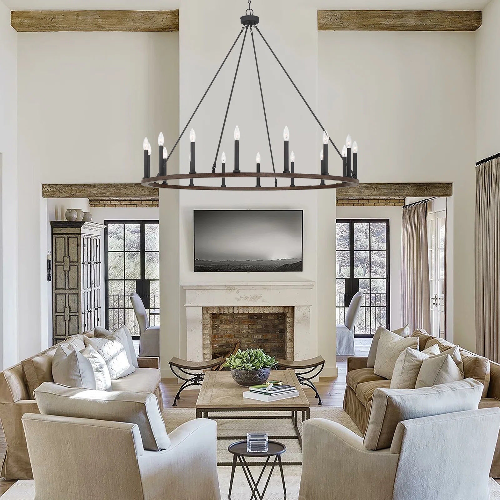 Mjolkuvyo Modern Minimalist Metal Chandelier - Neutralighting