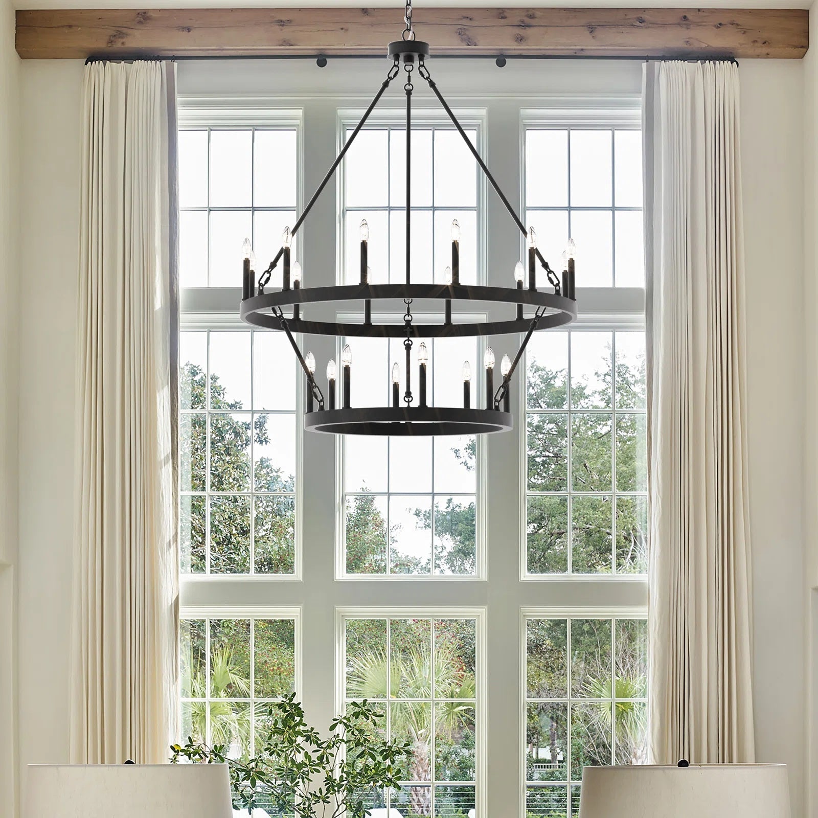 Mjolkuvyo Modern Minimalist Metal Chandelier - Neutralighting