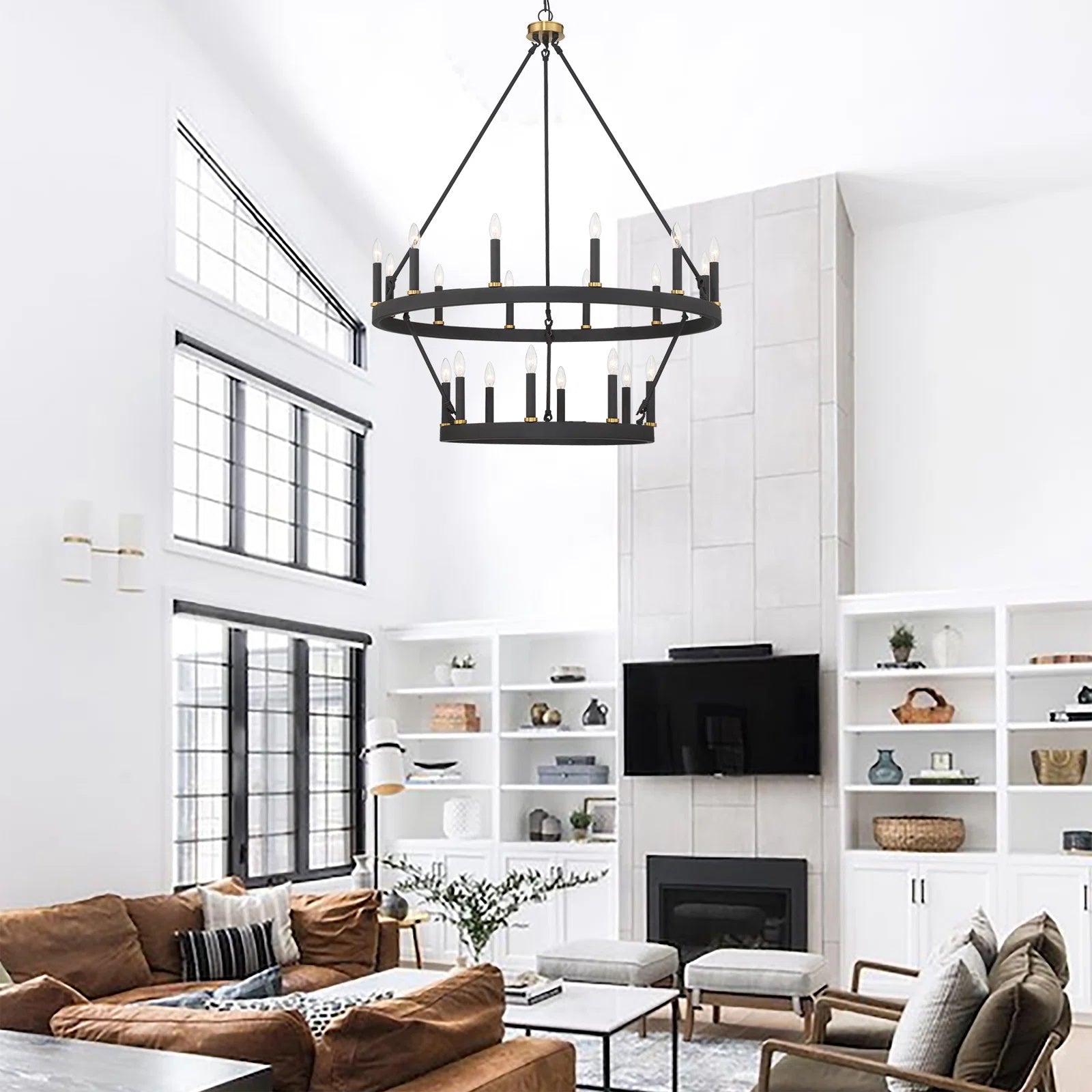 Mjolkuvyo Modern Minimalist Metal Chandelier - Neutralighting
