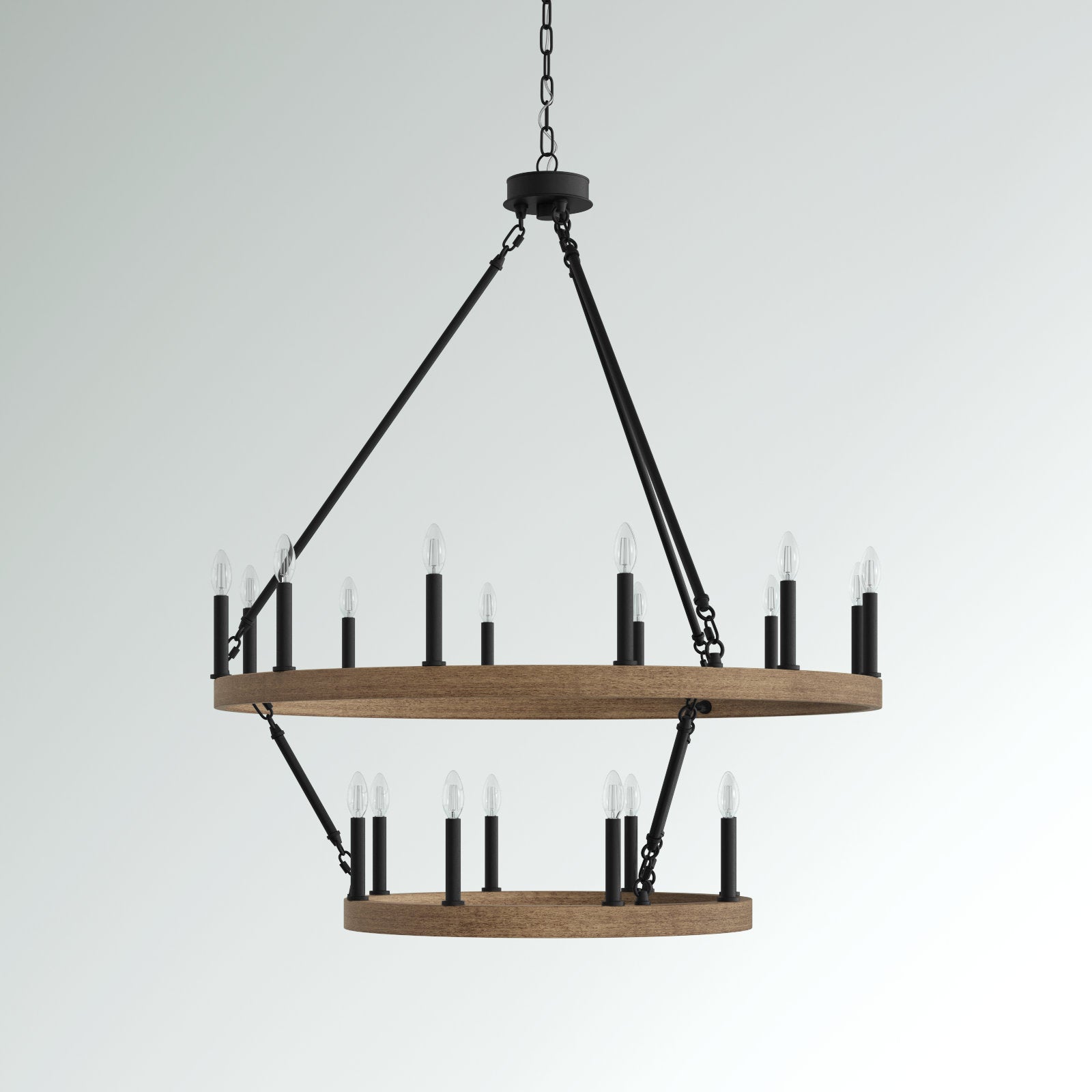 Mjolkuvyo Modern Minimalist Metal Chandelier - Neutralighting