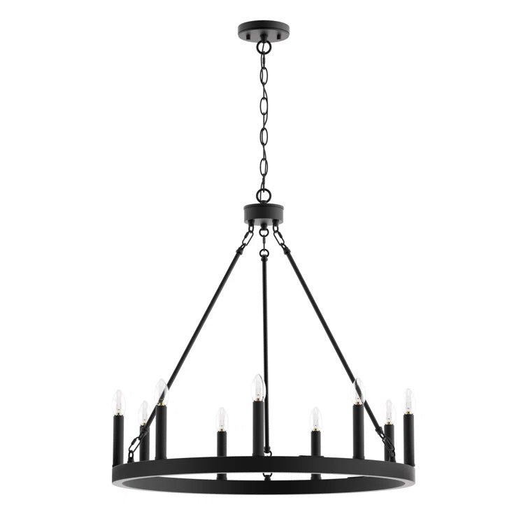 Mjolkuvyo Modern Minimalist Metal Chandelier - Neutralighting