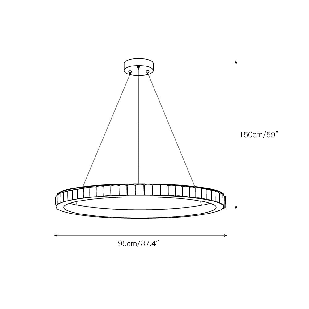 Sifuvyh Postmodern Luxury Stainless Alabaster Chandelier - Neutralighting