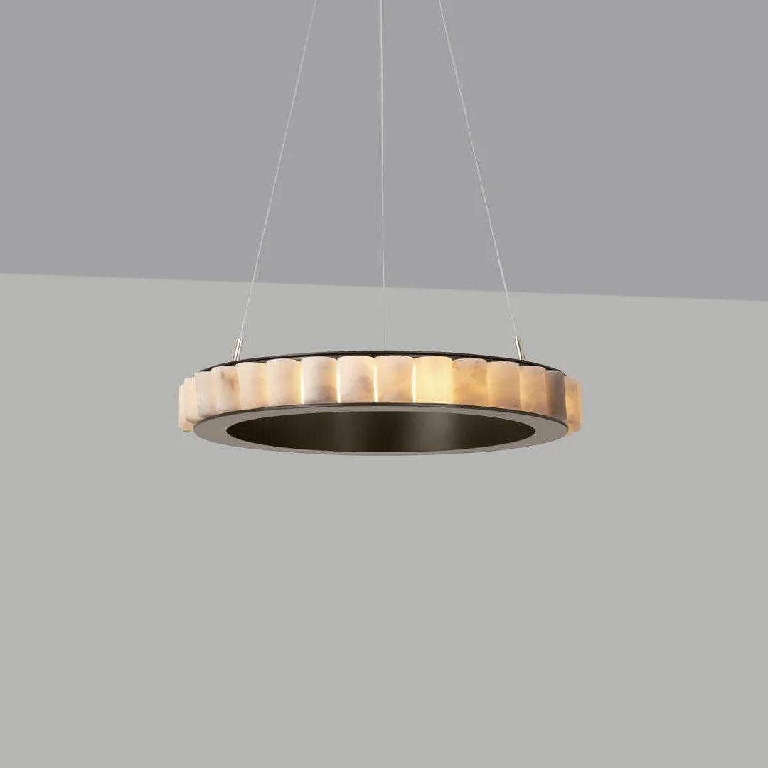 Sifuvyh Postmodern Luxury Stainless Alabaster Chandelier - Neutralighting