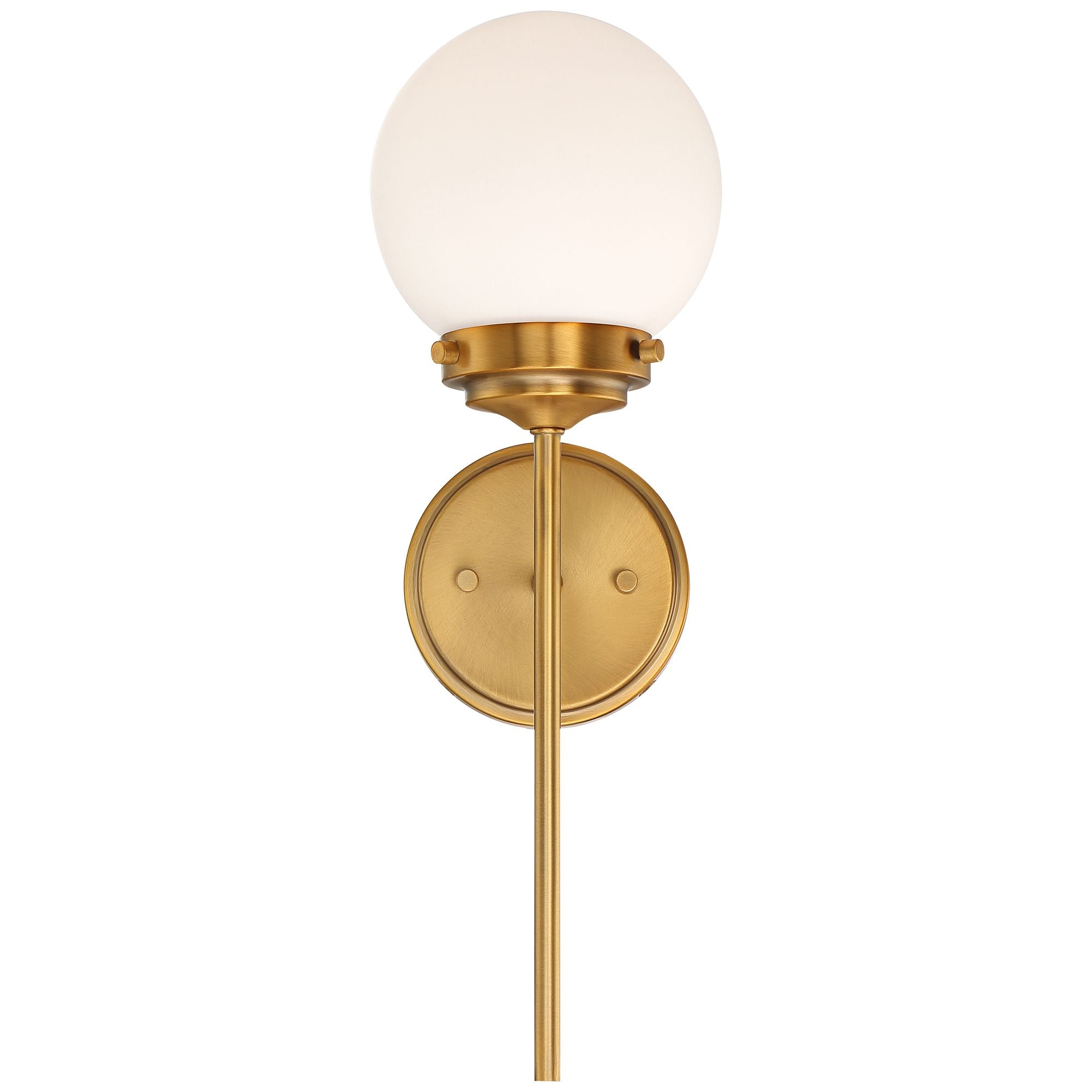 Waegnuvyh Modern Minimalist Brass Glass Wall Lamp - Neutralighting