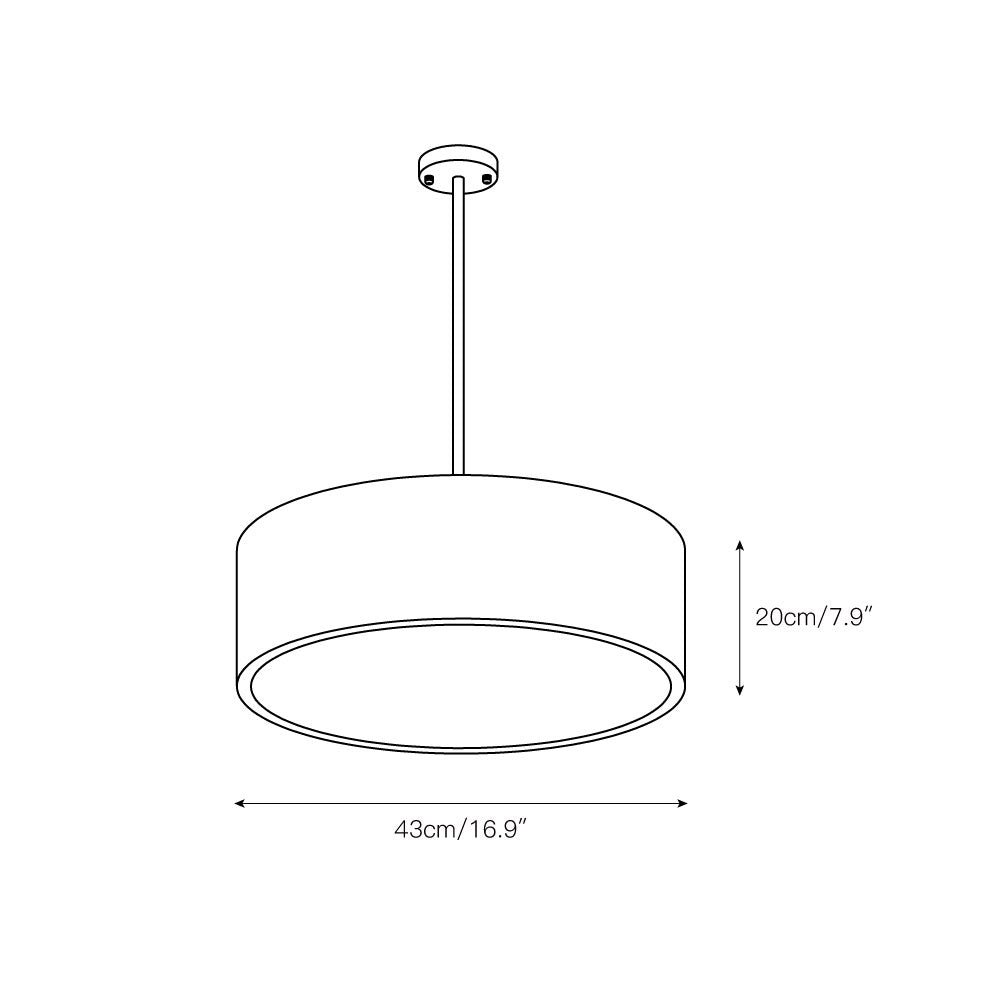 Qvistuvyu Modern Minimalist Elegance Metal Pendant Lamp - Neutralighting