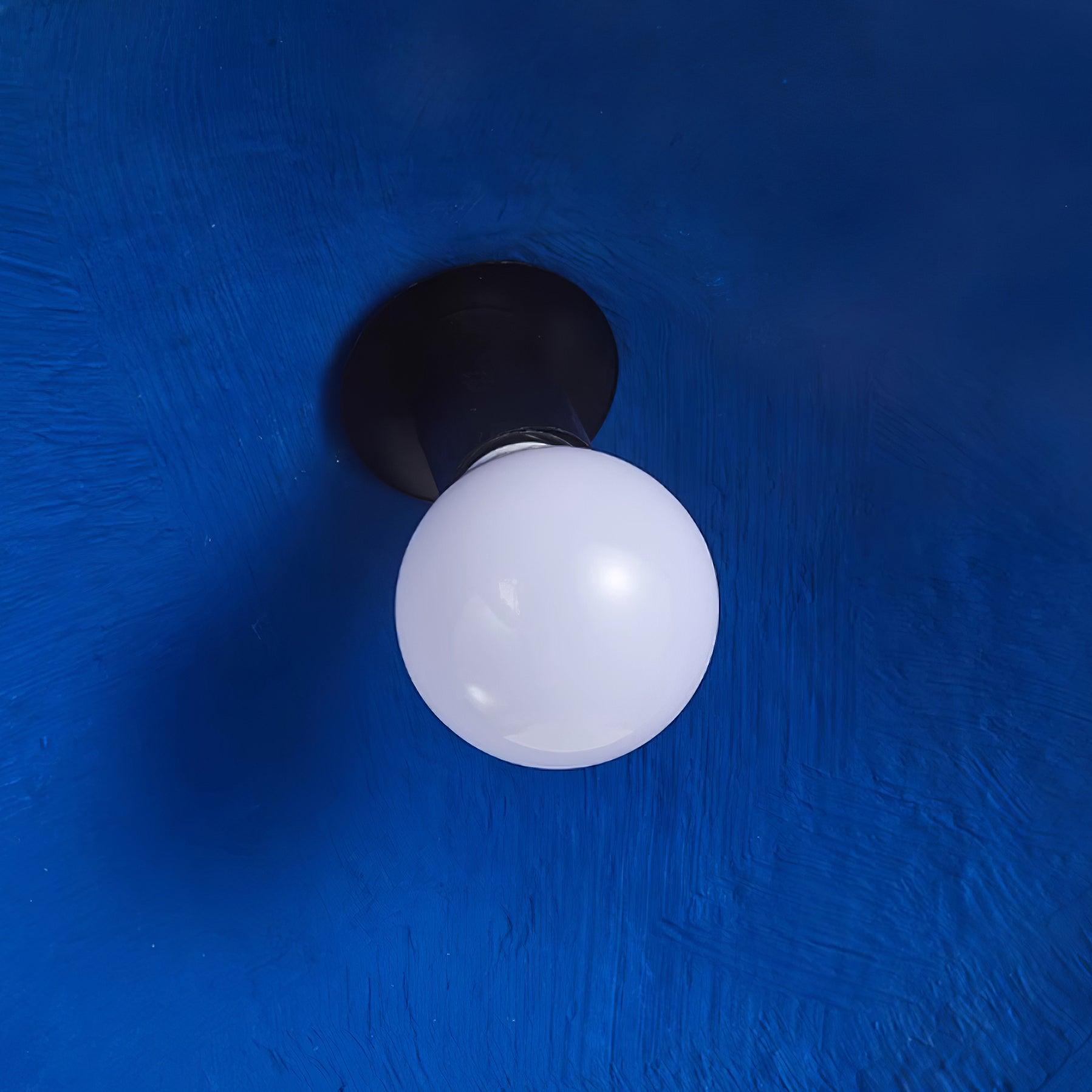 Pendant Lamp Dome Shade Blue Industrial - Neutralighting