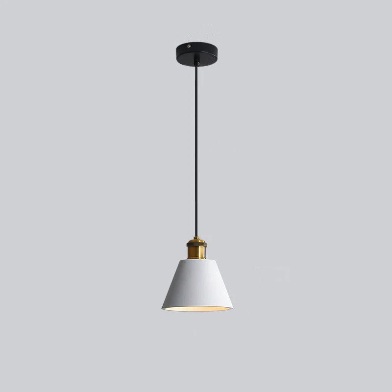 Aria Art Deco Minimalist Monochrome Pendant Light - Neutralighting