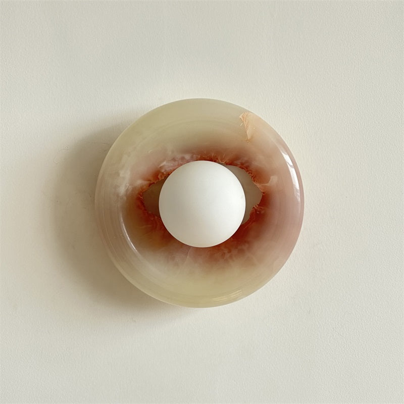 Avi Marble Indoor Wall Sconce - Neutralighting