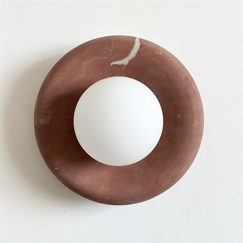 Hako Marble Indoor Wall Sconce - Neutralighting