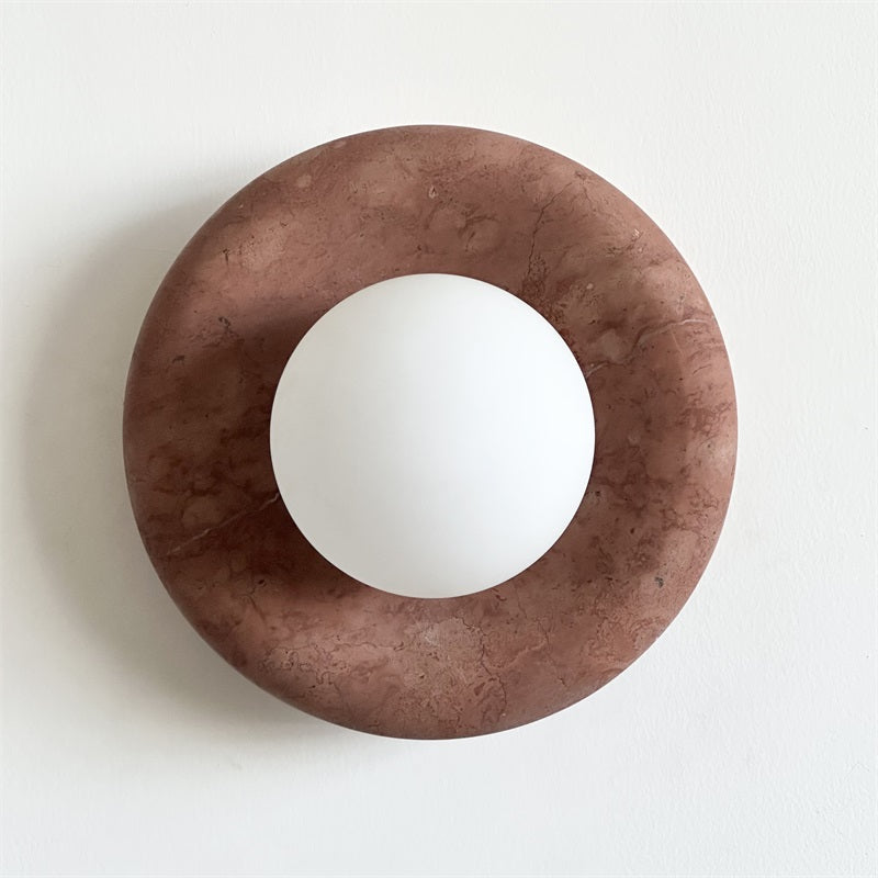 Hako Marble Indoor Wall Sconce - Neutralighting