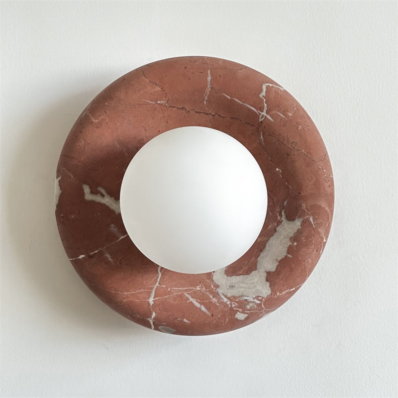 Hako Marble Indoor Wall Sconce - Neutralighting