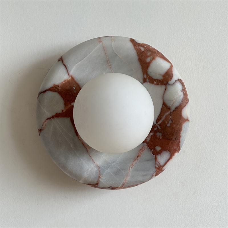 Hako Marble Indoor Wall Sconce - Neutralighting