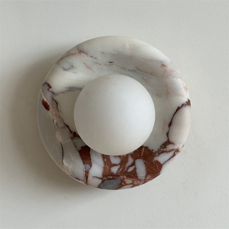 Avi Marble Indoor Wall Sconce - Neutralighting