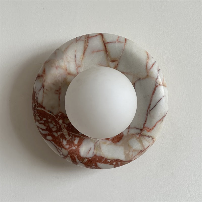 Hako Marble Indoor Wall Sconce - Neutralighting