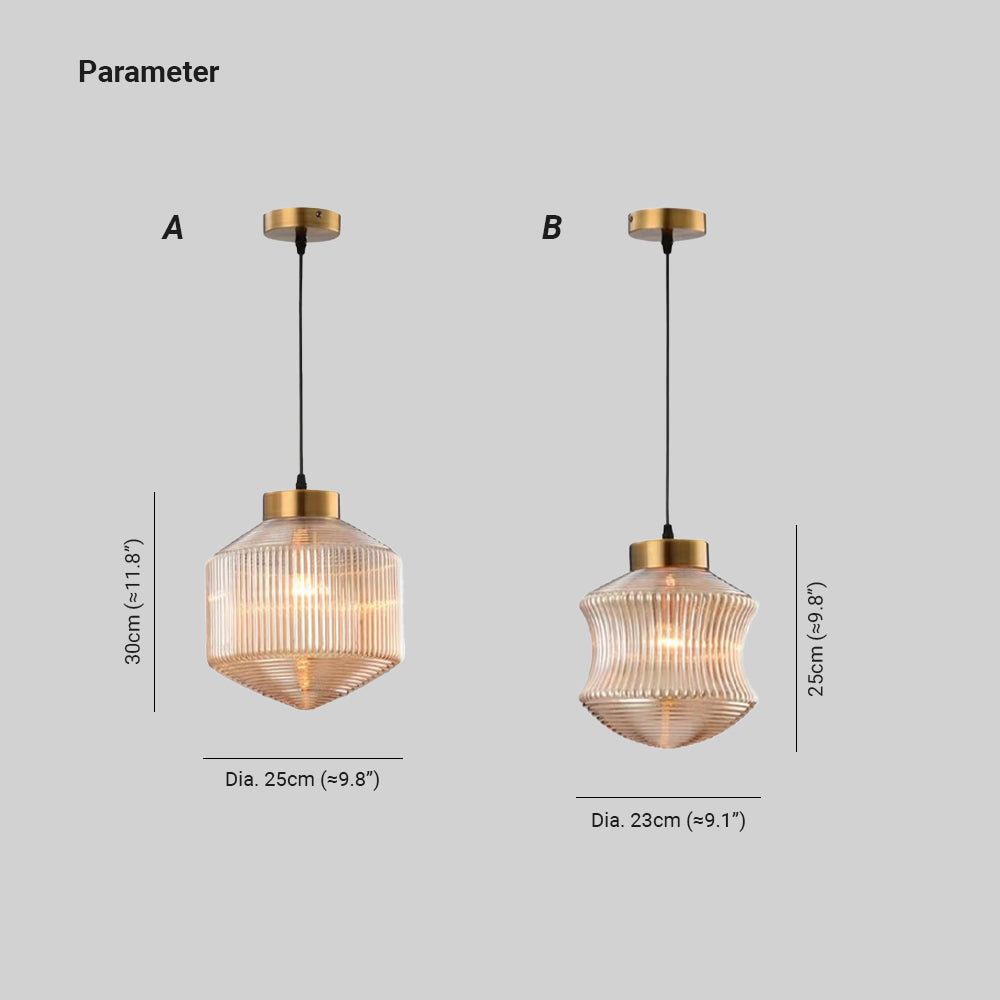 Valentina Modern LED Pendant Light Smoke Gray Glass Bedroom - Neutralighting