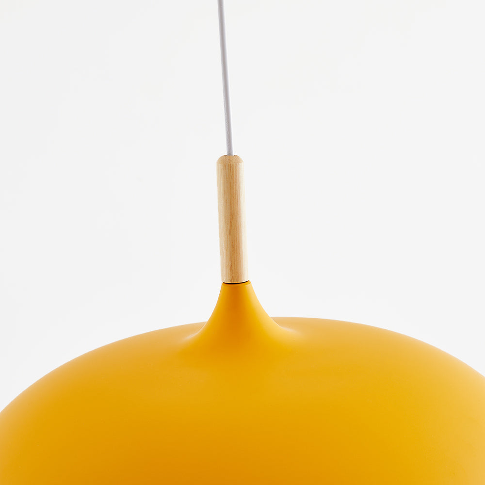 Aria Modern Pendant Light Dome Macaron Dining Room - Neutralighting