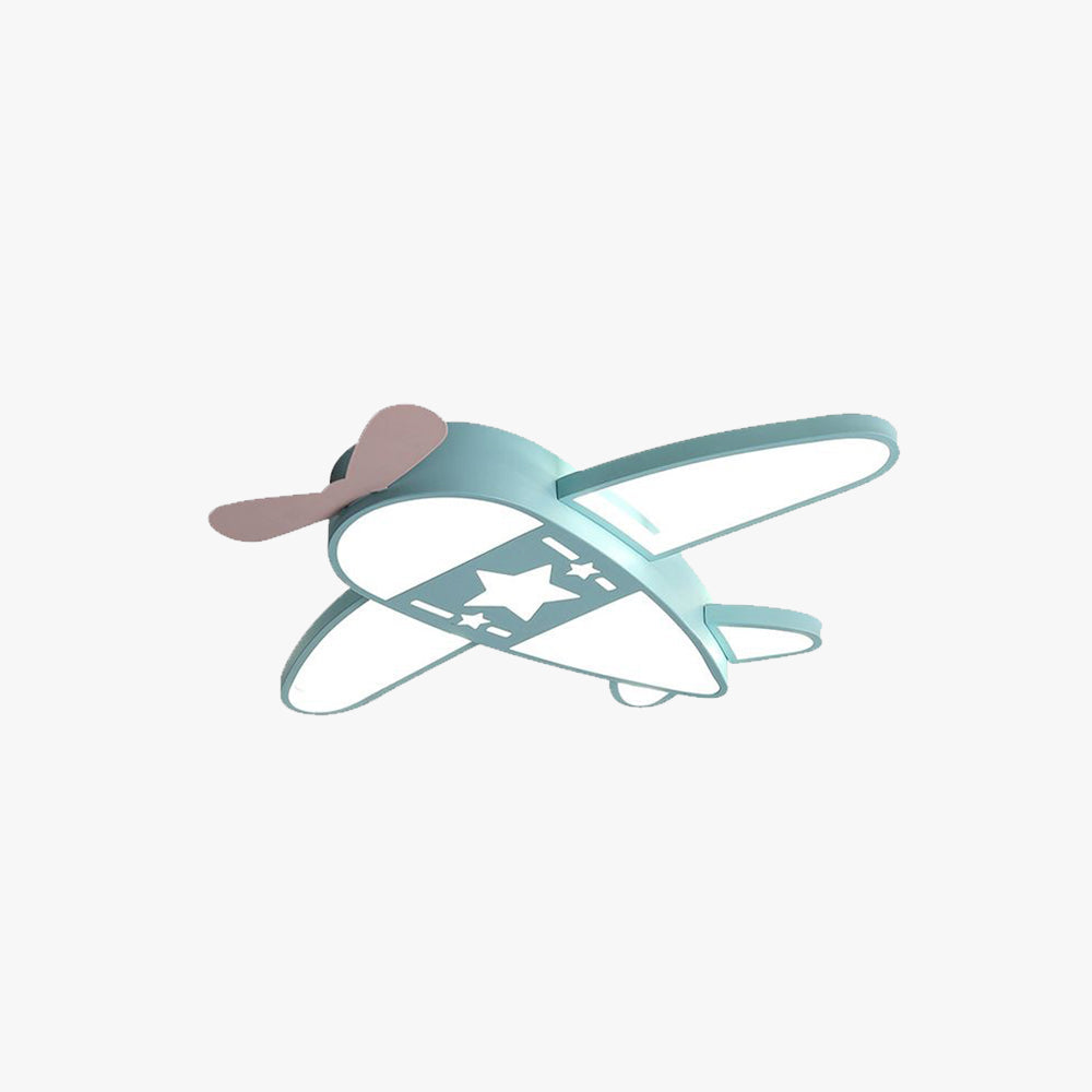 Valentina Modern Airplane Shaped Flush Mount Ceiling Light - Neutralighting