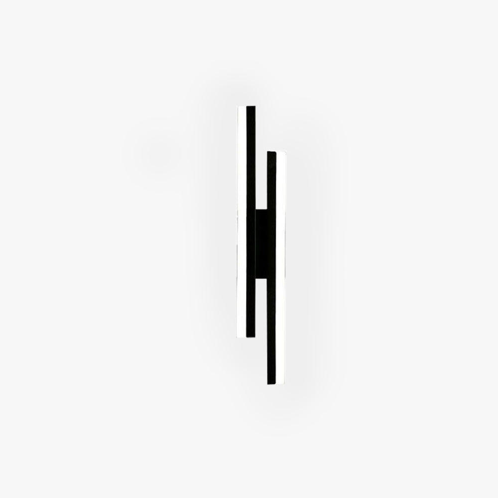 Cyral Minimalist Geometric Wall Lamp, Black/White - Neutralighting