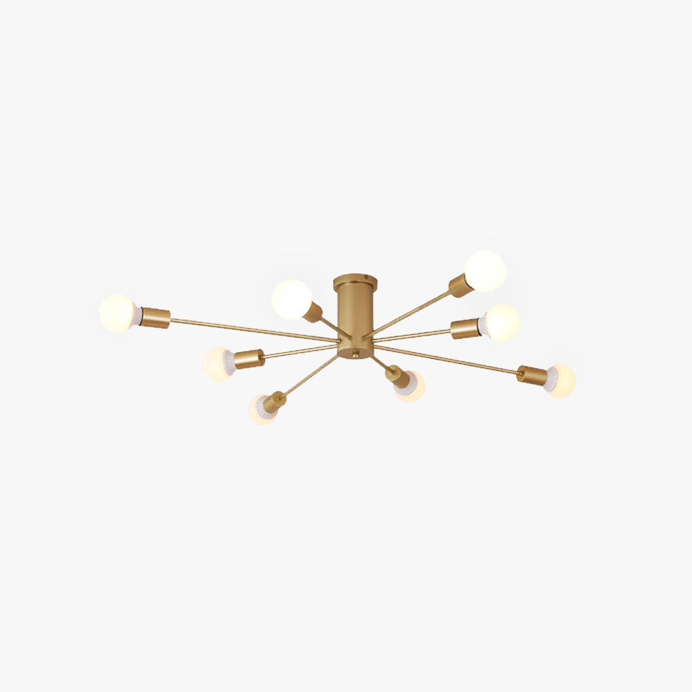 Valentina Modern Globe Bubble Flush Mount Ceiling Light - Neutralighting