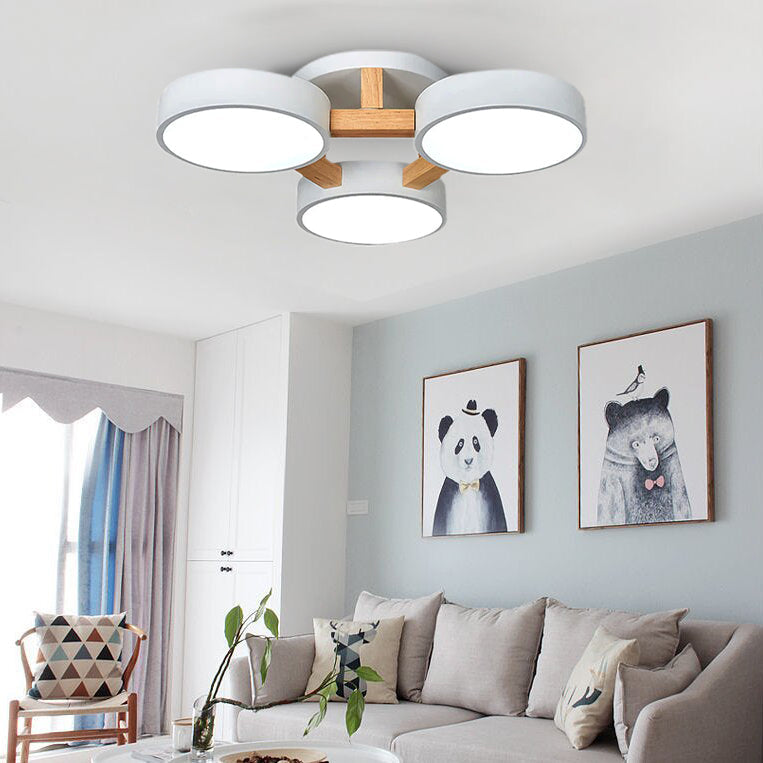 Arisha Nordic Minimalist Flush Mount Ceiling Light - Neutralighting
