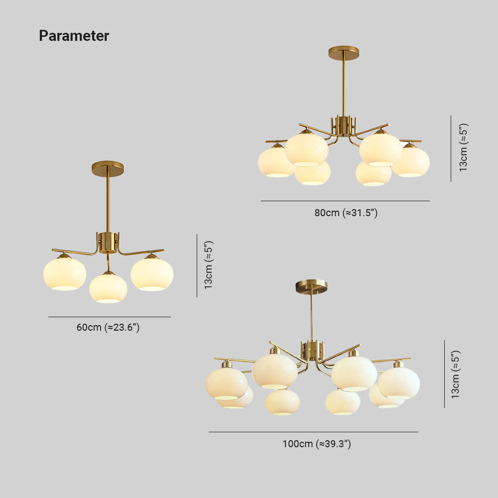 Valentina Pendant Light Semi-Circular Modern, Metal/Glass, Gold/Nickel, Dining Room - Neutralighting