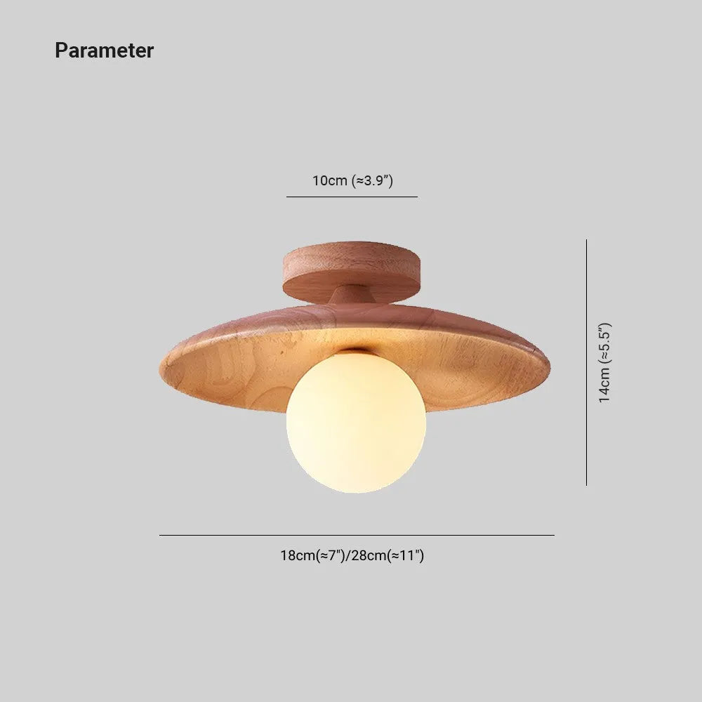 Oaki Flush Mount Ceiling Light - Neutralighting