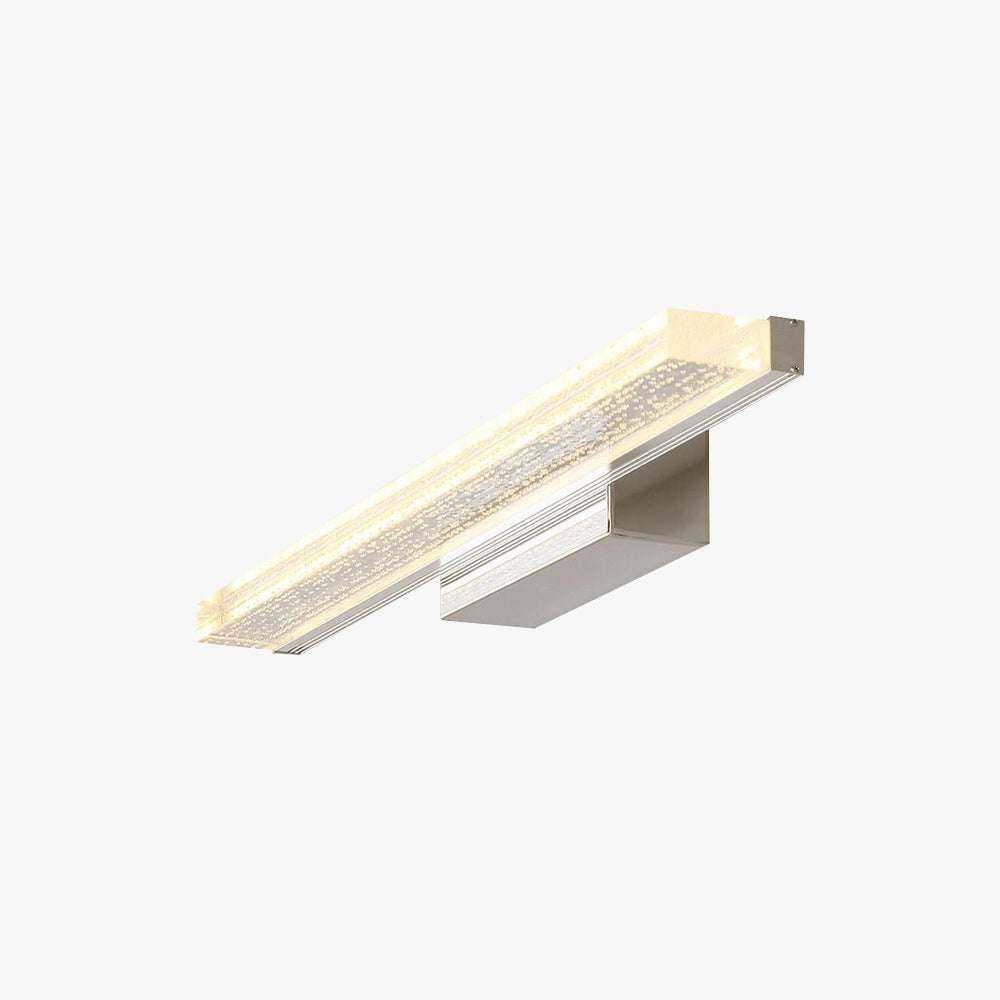 Arisha Modern Rectangular Metal Modern Wall Lamp, Silver - Neutralighting