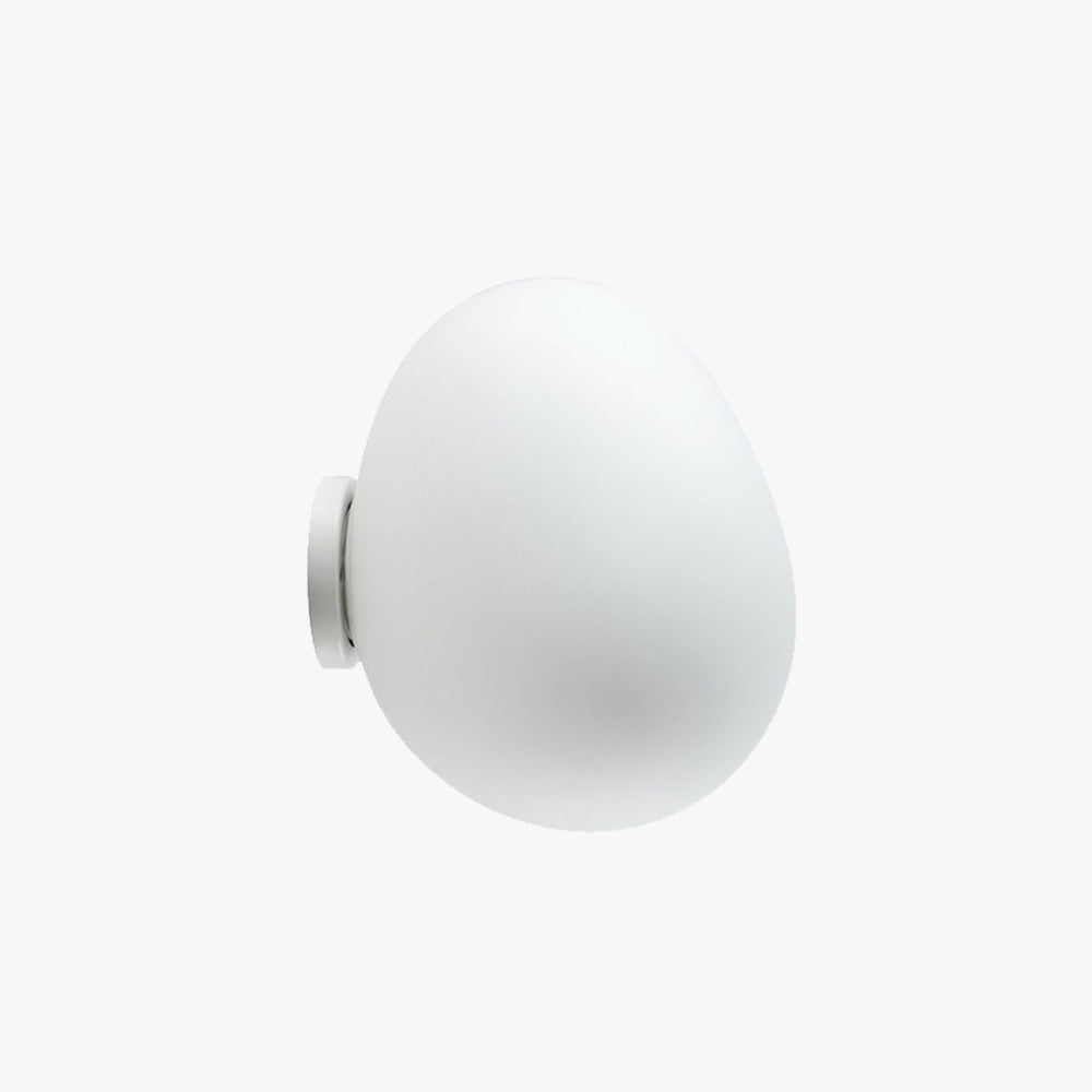 Valentina Design Geometric Glass Vanity Wall Light, White - Neutralighting