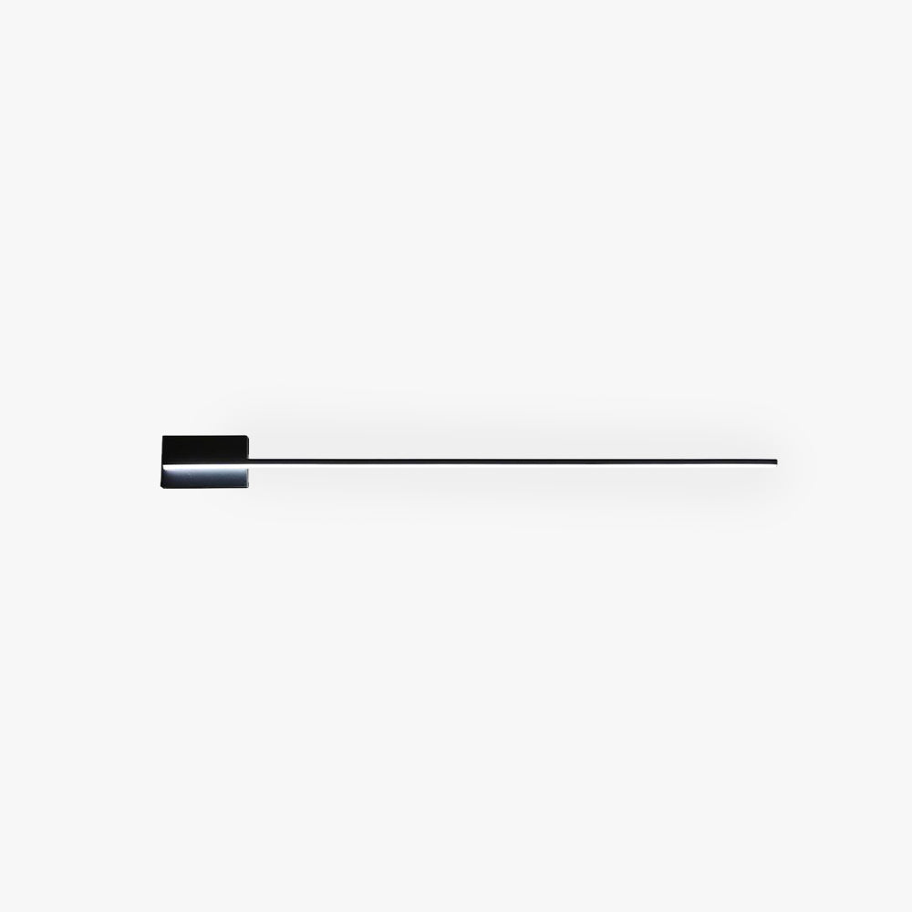 Arisha Minimalist Linear Metal Vanity Wall Light, Black, Bathroom - Neutralighting