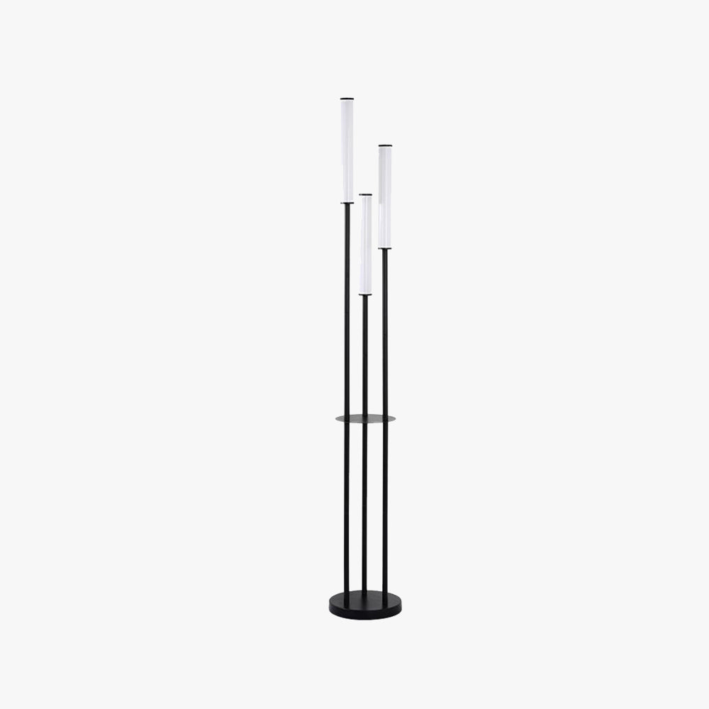Eryn Modern 3 head Black Metal Arcylic Floor Lamp - Neutralighting