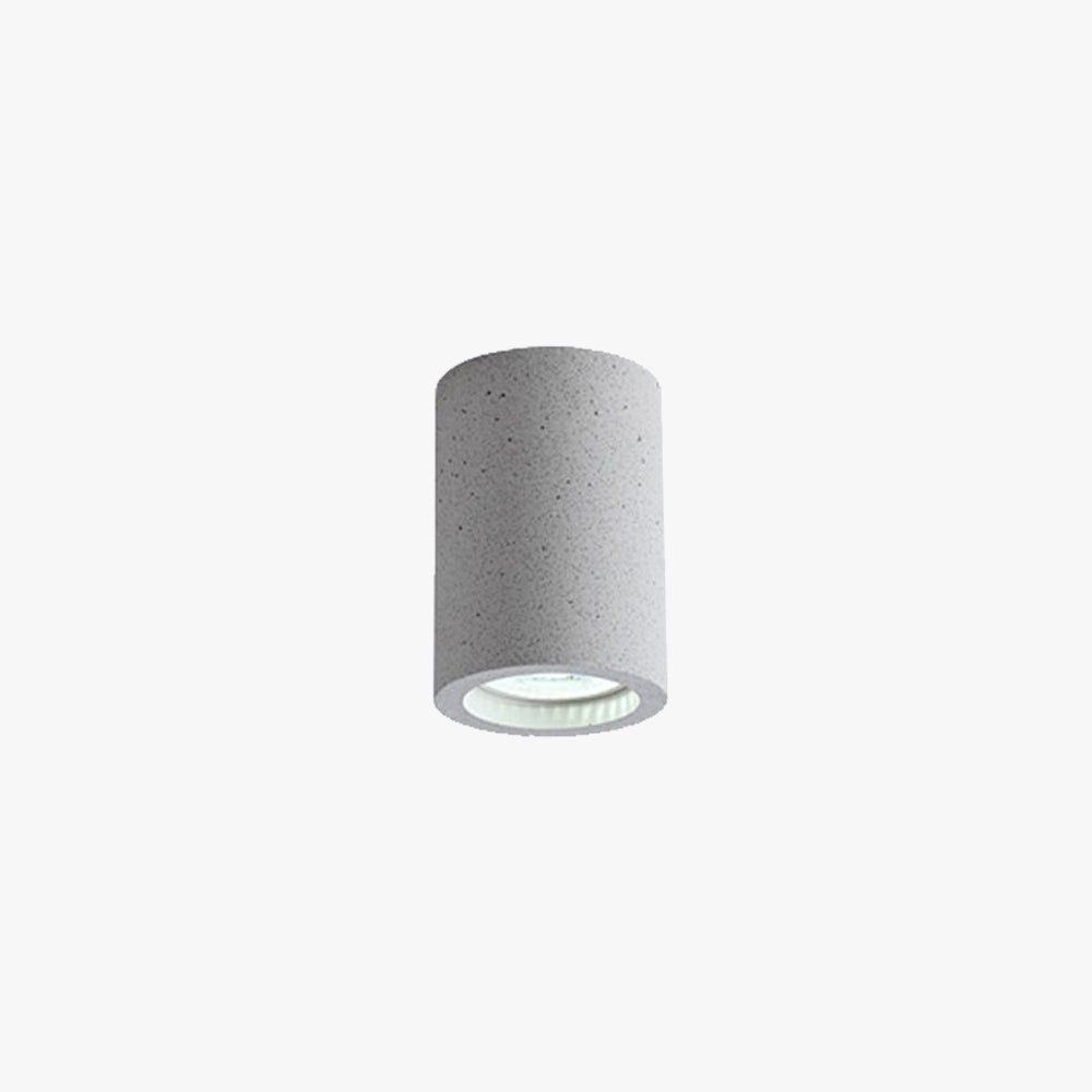 Aria Modern Cylinder LED Flush Mount Ceiling Light, Living Room