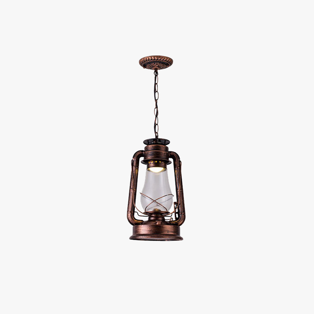 Silva Vintage Rustic Kerosene Pendant Light, 3 Color, 4 Style - Neutralighting