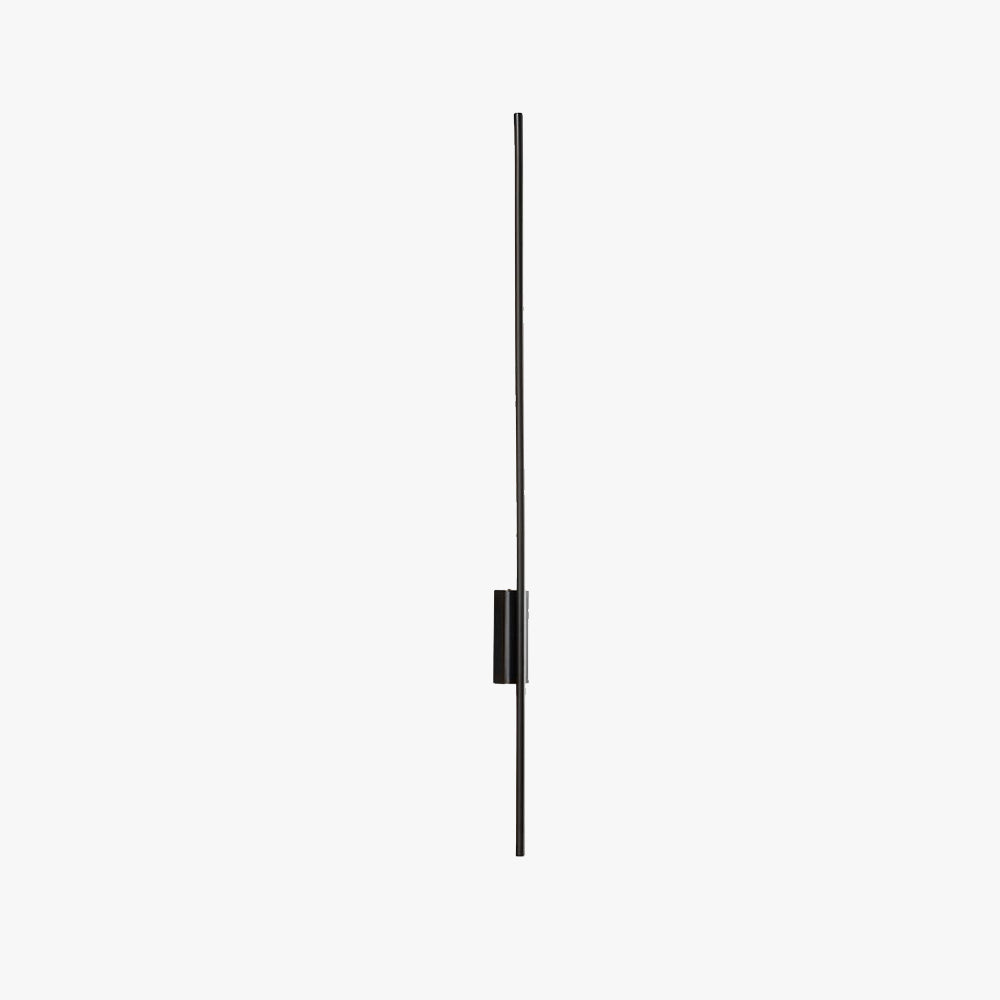 Arisha Modern Linear Metal&Acrylic Bedroom Wall Lamp, Black/Brass - Neutralighting