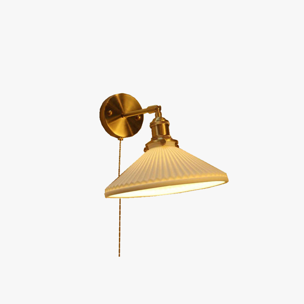 Arisha wrinkles Nordic Modern Dresser Wall Lamp - Neutralighting