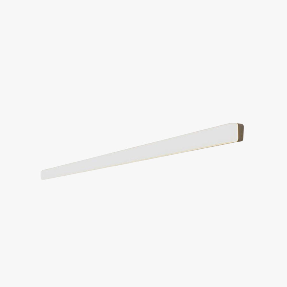 Arisha Simple White Bar Mirror Front Vanity Wall Lamp, Acrylic - Neutralighting