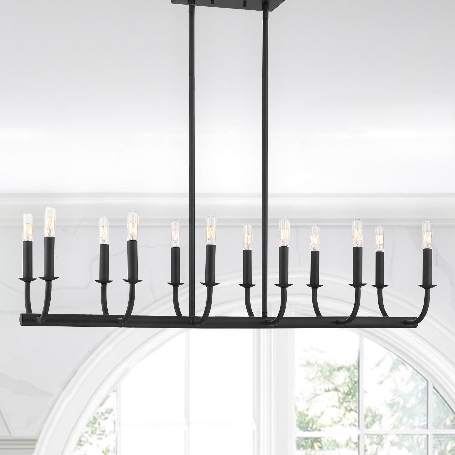 Xenuvyh Modern Minimalist Vintage Industrial Metal Chandelier - Neutralighting